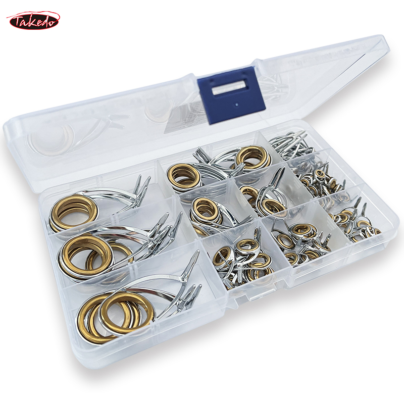 Fishing Rod Building Kit - TAKEDO TN75-1 5 Sets Spinning Medium