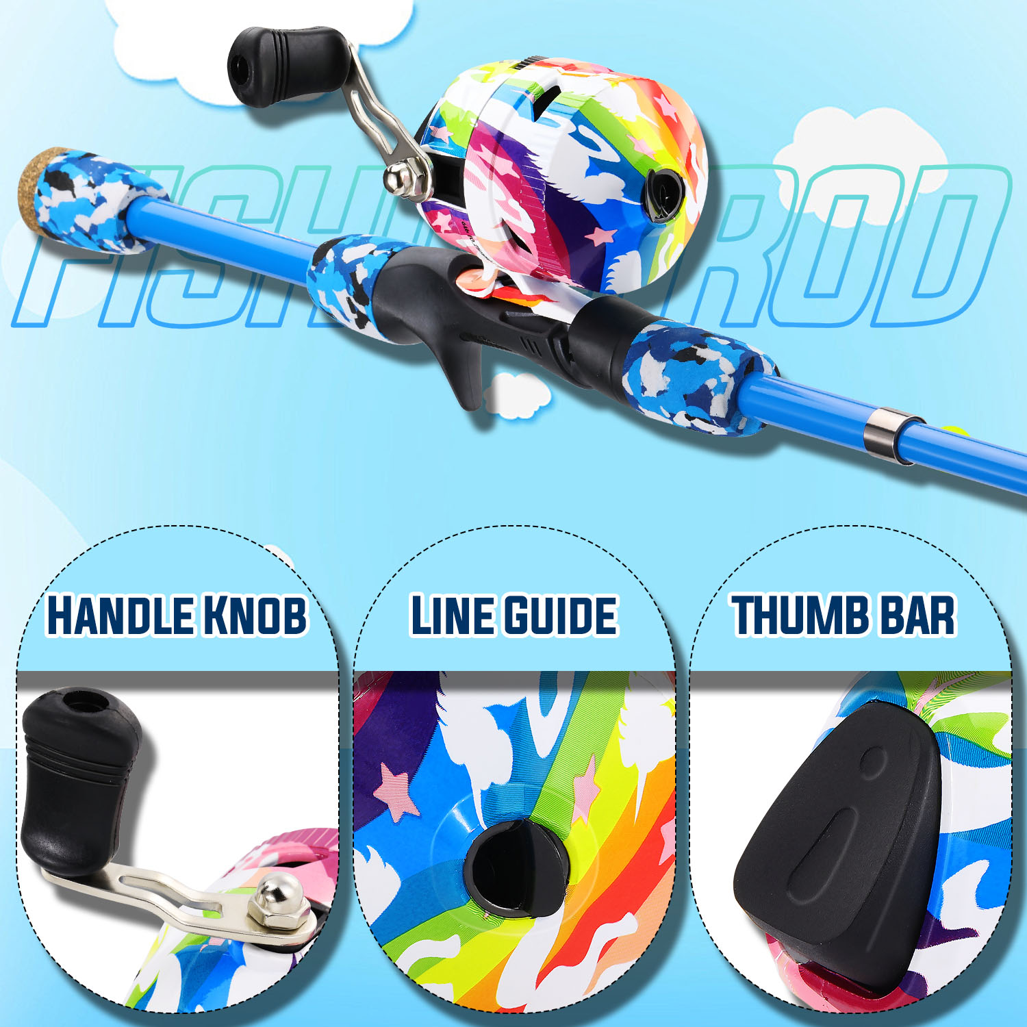 Sougayilang Kids Fishing Combo - Fishing Rod Combo 评论和价格