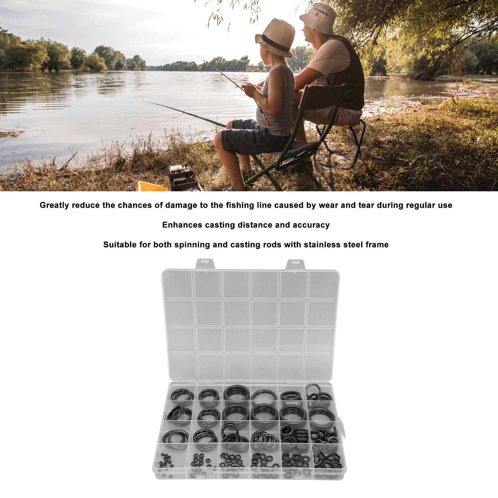 Fishing Rod Guide Repair Kit F - Fishing Rod Casting 评论和价格