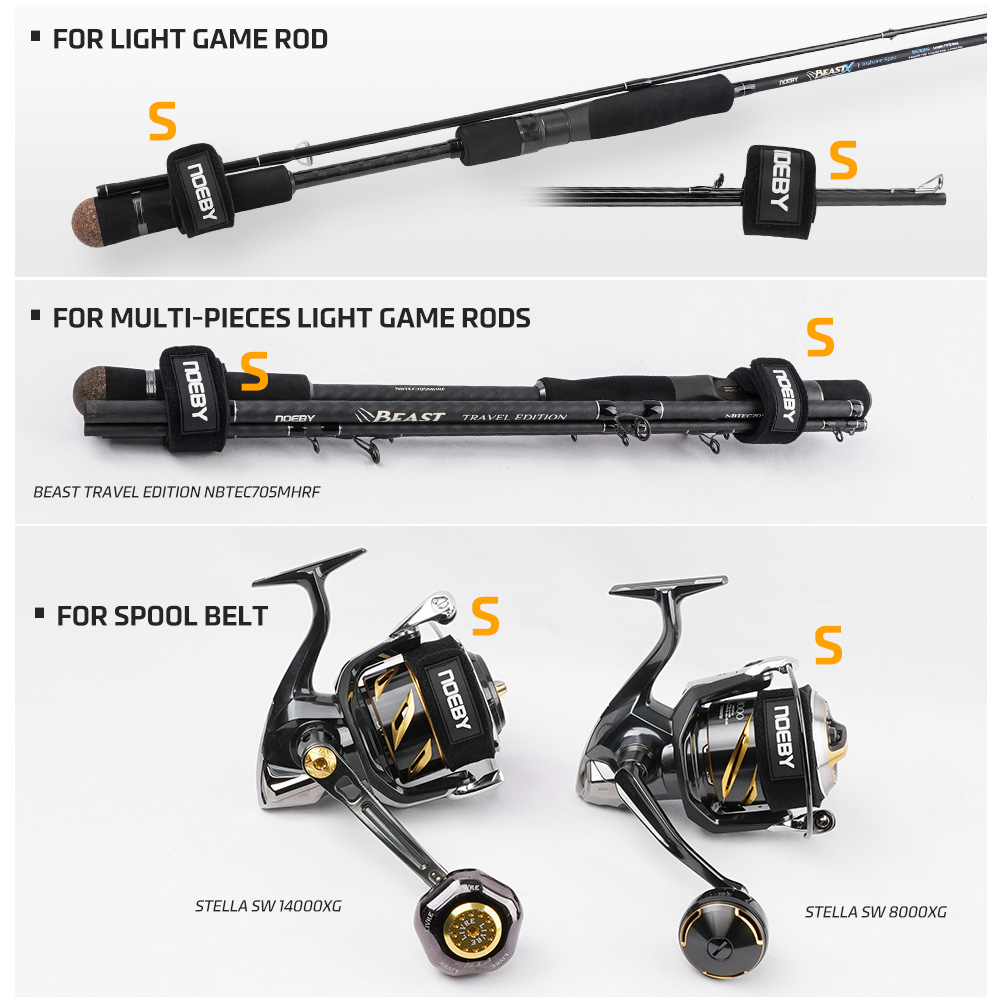 NOEBY Fishing Rod Strap Wide P - Fishing Rod Casting 评论和价格