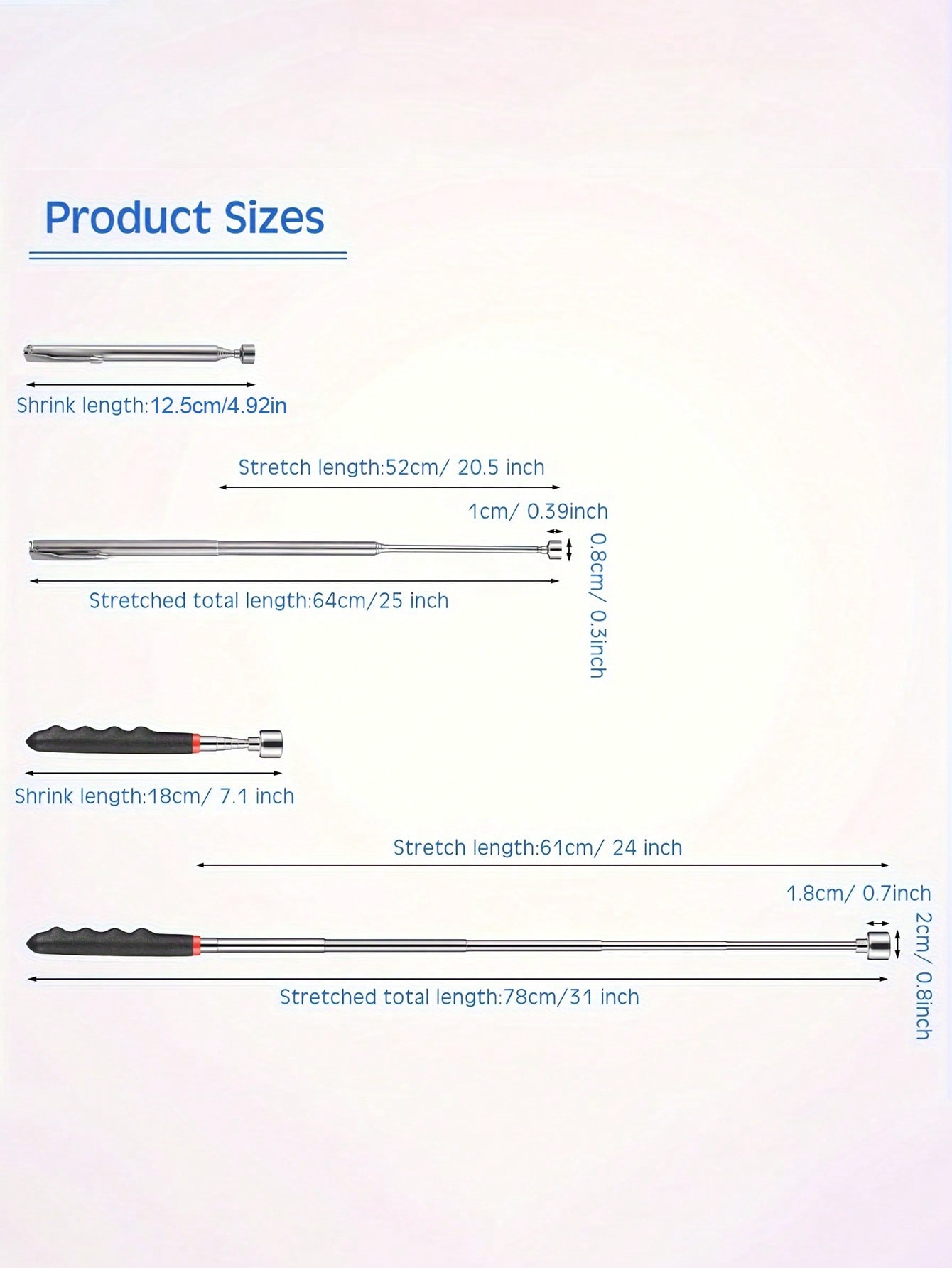 Retractable Magnet Pickup Tool - Fishing Rod Telescopic 评论和价格