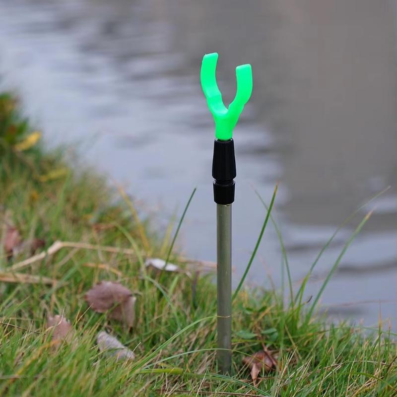 Retractable Aluminum Alloy Fis - Fishing Rod Rack 评论和价格